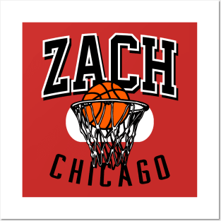 Zach chicago Basketball Posters and Art